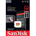 Micro SecureDigital 128GB SanDisk microSDXC Class 10 UHS-I A2 C10 V30 U3 Extreme 190MB/s [SDSQXAA-128G-GN6MN]