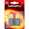 Nanfu Батарейка щелочная С  (LR14 2B) (2 шт. в уп-ке)
