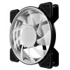 Powercase Вентилятор (M6-14-LED) 5 color LED 140 x 140 х 25 мм (100шт./кор, Molex, 900±10% об/мин) Bulk     M6-14-LED