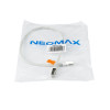 NEOMAX (NM23001-005) Шнур коммут. FTP 0.5 м, cat.5е, серый, многожильный