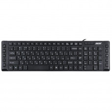 Acer OKW010 [ZL.KBDEE.002] Keyboard USB slim Multimedia black  Клавиатура проводная