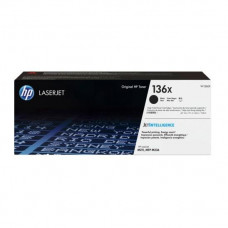 HP 136X Black Original LaserJet Toner Cartridge [W1360X]