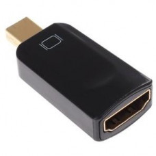 Cablexpert Переходник miniDisplayPort - HDMI, 20M/19F, черный, пакет (A-mDPM-HDMIF-01)