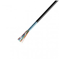 Rexant (01-0165) Кабель витая пара F/UTP, CAT 5e, ZH нг(А)-HF, 4PR, 24AWG, OUTDOOR, SOLID, черный, 305м