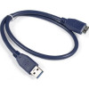 Exegate EX284935RUS Кабель USB 3.0 ExeGate EX-CC-USB3-AMmicroBM9P-0.5 (Am/microBm 9P, 0,5м)