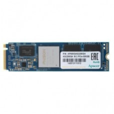 M.2 2280 500GB Apacer AS2280Q4 Client SSD AP500GAS2280Q4-1 PCIe Gen4x4 with NVMe, 5000/2500, IOPS 750K, MTBF 1.5M, 3D TLC, 850TBW, 1.7DWPD, Kit Heatsink and mount, NVMe 1.3, RTL (917881)