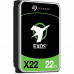 22TB Seagate Exos X22 (ST22000NM000E) {SAS 12Gb/s, 7200 rpm, 512mb buffer, 3.5"}