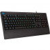 920-008092 Logitech Клавиатура игровая G213 Prodigy, оригинальная заводская гравировка RU/LAT