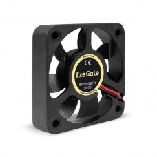 Exegate EX295199RUS Вентилятор 5В DC ExeGate EX05010S2P-5 (50x50x10 мм, Sleeve bearing (подшипник скольжения), 2pin, 5500RPM, 27dBA)