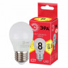 ЭРА Б0053028 Лампочка светодиодная RED LINE LED P45-8W-827-E27 R Е27 / E27 8 Вт шар теплый белый свет