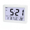 Perfeo Часы-будильник "Phyllis", белый, (PF-F2619) время, температура, дата [PF_C3738]