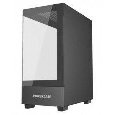 Powercase Vision Micro M, Tempered Glass, чёрный, mATX  (CVMMB-L0)