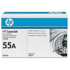 HP CE255A Картридж ,Black{LJ P3015, Black, (6000стр.)}