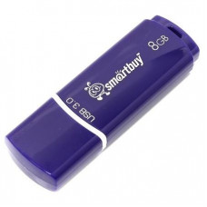 Smartbuy USB Drive 8GB Crown Blue (SB8GBCRW-Bl)