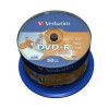 Verbatim  Диски DVD-R  4.7Gb 16х, Wide Photo InkJet Printable, 50шт, Cake Box (43533/43649)