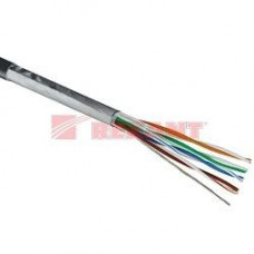 Rexant (01-0145) Кабель витая пара F/UTP, CAT 5e, PVC, 4PR, 24AWG, INDOOR, STRANDED, серый, 305м