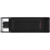 Kingston USB Drive 128Gb DataTraveler 70 Type-C DT70/128GB USB3.0 черный