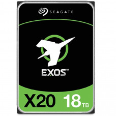 18TB Seagate Exos X20 (ST18000NM003D) {SATA 6Gb/s, 7200 rpm, 256mb buffer, 3.5"}