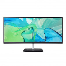 LCD Acer 34" CB343CURbemiiphuzx {IPS 3440x1440 Curved 60Hz 4ms 21:9 300cd 2xHDMI2.0 DisplayPort1.2 USB-C(90W) 3xUSB3.2}