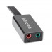 Telecom <TA313U> Переходник USB2.0-->audio 0.1m [7958820049033/7958820049095]