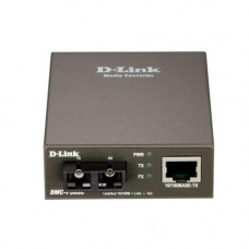 D-Link DMC-F30SC/B1A Медиаконвертер с 1 портом 10/100Base-TX и 1 портом 100Base-FX с разъемом SC для одномодового оптического кабеля (до 30 км)