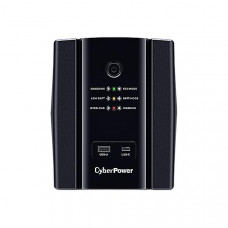 CyberPower UT1500EIG ИБП {Line-Interactive, Tower, 1500VA/900W USB/RJ11/45/USB charger A/C (6 IEC С13) NEW}