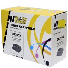 Hi-Black CE255X  Картридж для принтеров  LaserJet P3015, черный, 12500 стр.