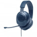 Наушники с микрофоном JBL Quantum 100 синий 1.2м мониторные оголовье (JBLQUANTUM100BLU)