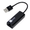 5bites UA2-45-02BK Кабель-адаптер  USB2.0 -> RJ45 10/100 Мбит/с, 10см