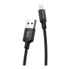 HOCO HC-62844 X14/ USB кабель Micro/ 1m/ 2A/ Нейлон/ Black