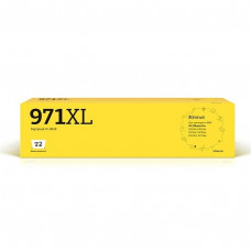 T2 CN628AE №971XL Картридж (IC-H628)  для HP Officejet Pro X451/X476/X551dw/X576dw, желтый, с чипом