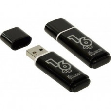 Smartbuy USB Drive 16Gb Glossy series Black SB16GBGS-K