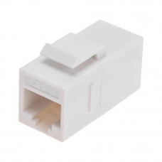 Rexant (02-0108) Адаптер проходной формата Keystone, Jack RJ-45(8P8C), UTP, CAT 6 PRO