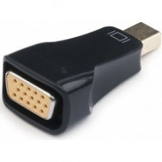 Cablexpert Переходник miniDisplayPort - VGA A-mDPM-VGAF-01, 20M/15F, черный, пакет