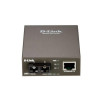 D-Link DMC-G02SC/A1A Медиаконвертер с 1 портом 100/1000Base-T и 1 портом 1000Base-SX с разъемом SC для многомодового оптического кабеля (до 550 м)