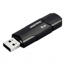 Smartbuy USB Drive 8GB CLUE Black (SB8GBCLU-K3)