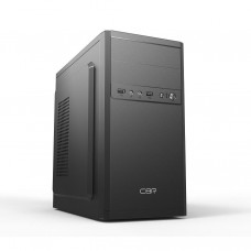 CBR Корпус mATX Minitower RD873, c БП PSU-ATX450-12EC (450W/120mm), 2*USB 2.0, HD Audio+Mic, кабель питания 1.2м, Black [PCC-MATX-RD873-450W]