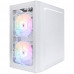 1STPLAYER FIREBASE X1 White / mATX / 3x120mm LED fans / X1-WH-3F1-W