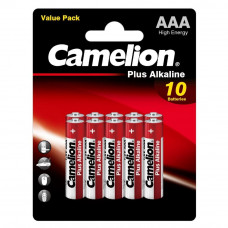 Camelion Plus Alkaline BL10 LR03 (LR03-BP10, батарейка,1.5В)(10шт. в уп-ке)