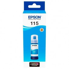 EPSON C13T07D24A  Контейнер 115 с голубыми чернилами для L8160/L8180