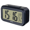 Perfeo Часы-будильник "Snuz", чёрный, (PF-S2166) время, температура, дата