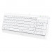 Клавиатура + мышь A4Tech Fstyler F1512 клав:белый мышь:белый USB (F1512 WHITE)