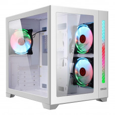 Ginzzu V450 RGB Белый CRC6  FAN12CM RGB*3