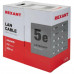 Rexant (01-0143-R) Кабель витая пара F/UTP, CAT 5e, PVC, 4PR, 24AWG, INDOOR, SOLID, серый, 305м, РФ