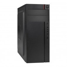 Exegate EX290172RUS Корпус Miditower ExeGate AA-440 (ATX, без БП, 2*USB, аудио, черный)