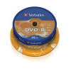 Verbatim  Диски DVD-R   4.7Gb 16-х, 25шт, Cake Box (43522)