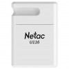 Netac USB Drive 128GB  U116 128Gb <NT03U116N-128G-30WH>, USB3.0, миниатюрная пластиковая белая