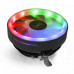 Exegate EX286157RUS Кулер ExeGate Dark Magic EE126R-PWM.RGB (Al black coating, 775/1150/1151/1155/1156/1200/1700/A­M2/AM2+/AM3/AM3+/AM4/FM1/FM2/754/939/940 TDP 95W,Fan 120mm, PWM, 900-2000RPM,Hydro be