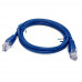 Filum FL-U6-1M-BL Кабель патч-корд, U/UTP 6 cat. 1м, 26AWG(7x0.16 мм), омедненный алюминий (CCA), PVC, синий (873015)