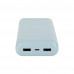 Perfeo Powerbank COLOR VIBE 20000 mah + Micro usb /In Micro usb /Out USB 1 А, 2.1A/ Blue (PF_D0170)